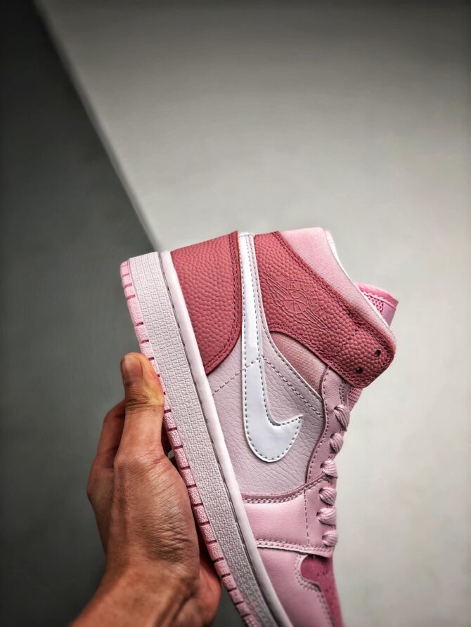 AIR JORDAN 1 MID 'DIGITAL PINK' REPLICA - immagine 7