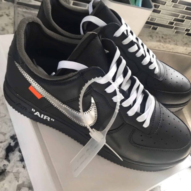 REPLICA AIR FORCE MCA OFF-WHITE NERO - immagine 2
