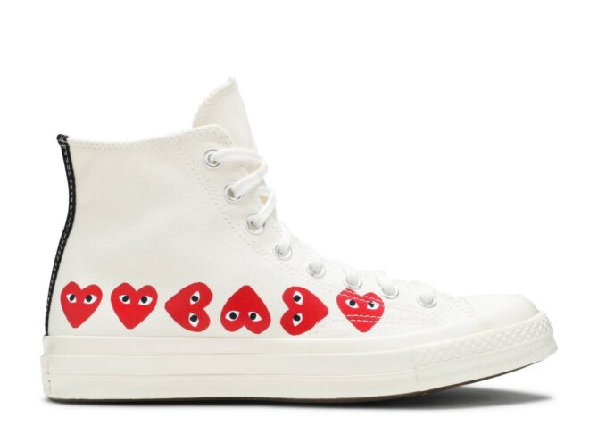REPLICA CONVERSE ALL-STAR HIKE HIGH 'MULTI HEART' - immagine 2
