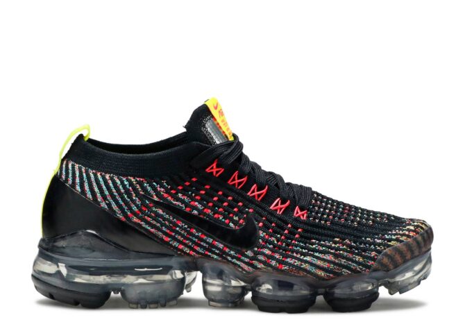 AIR VAPORMAX FLYKNIT 3 'NERO MULTICOLORE' REPLICA - immagine 2