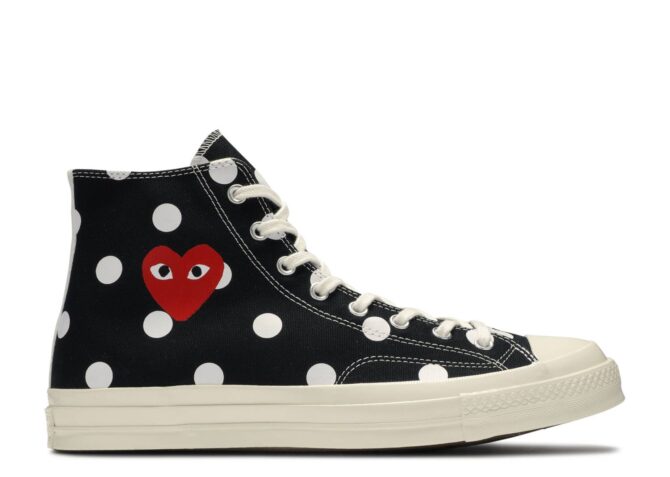 REPLICA CONVERSE COMME DES GARÇONS X CHUCK TAYLOR ALL STAR 70S - immagine 2