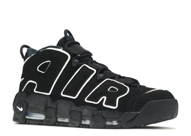 REPLICA AIR MORE UPTEMPO 2020 REPLICA AIR MORE UPTEMPO 2020 'BLACK WHITE' REPLICA - immagine 2
