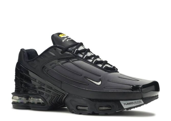 REPLICA AIR MAX PLUS 3 NERO PIENO - immagine 2