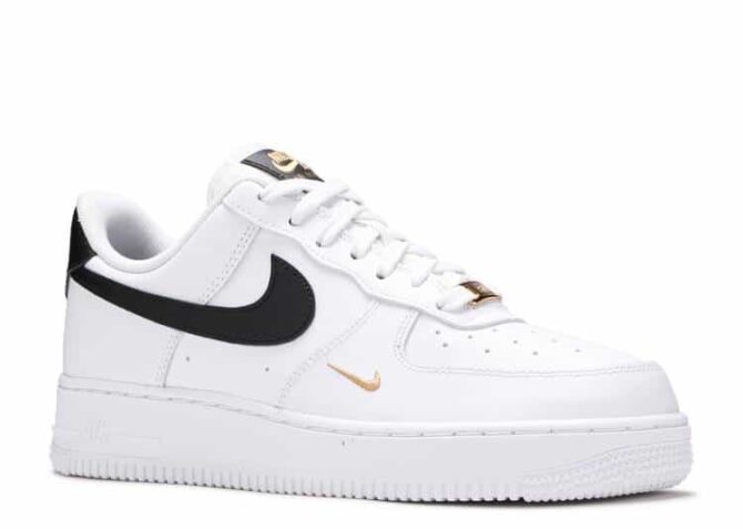 REPLICA AIR FORCE 1 '07 ESSENTIAL 'BIANCO NERO' - immagine 2
