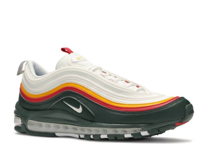 REPLICA AIR MAX 97 SE 'WHITE EVERGREEN' REPLICA AIR MAX 97 GS 'WHITE EVERGREEN'. - immagine 2