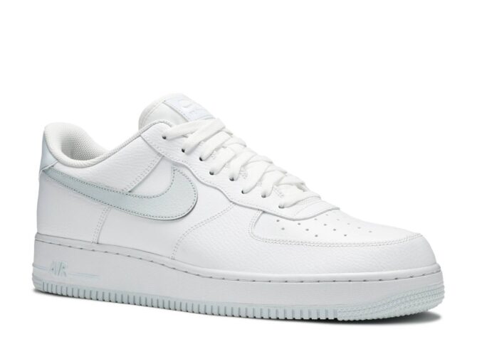 AIR FORCE 1 LOW '07 'WHITE METALLIC SILVER' REPLICA - immagine 2