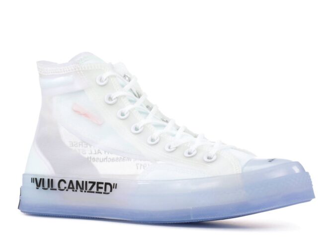REPLICA CONVERSE OFF-WHITE X CHUCK 70 'OFF WHITE THE TEN - immagine 2