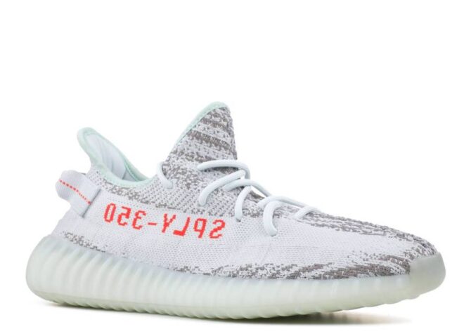 REPLICA YEEZY IMPULSO 350 V2 'TINTA BLU' REPLICA YEEZY IMPULSO 350 V2 'NERO RIFLETTENTE - immagine 2
