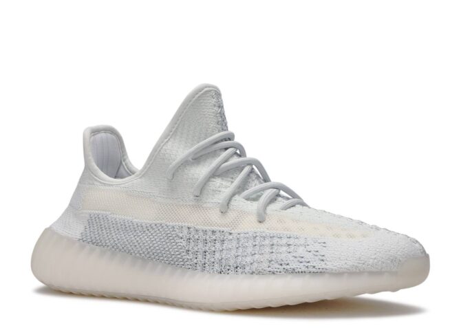 YEEZY IMPULSO 350 V2 'NUVOLA BIANCA RIFLETTENTE' REPLICA - immagine 2