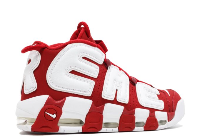 REPLICA SUPREME X AIR MORE UPTEMPO 2020 'RED' REPLICA - immagine 3