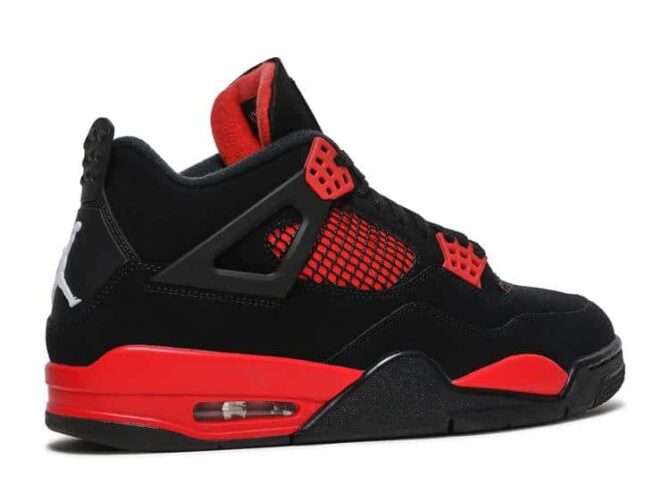 REPLICA AIR JORDAN 4 RETRO 'RED THUNDER' 2021 - immagine 3