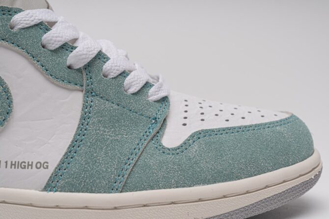 REPLICA AIR JORDAN RETRÒ 1 TURBO VERDE - immagine 5