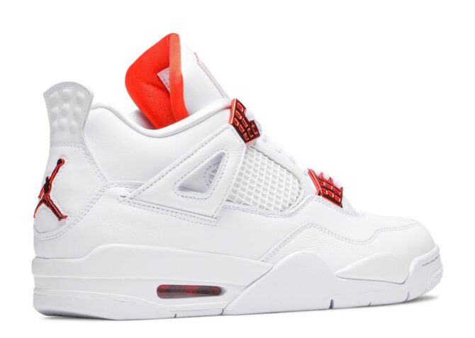 REPLICA AIR JORDAN 4 RETRO 'ORANGE METALLIC' - immagine 3