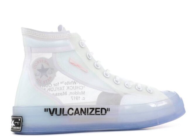 REPLICA CONVERSE OFF-WHITE X CHUCK 70 'OFF WHITE THE TEN - immagine 3