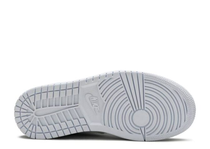 AIR JORDAN 1 MID 'WHITE SNAKESKIN' REPLICA - immagine 4