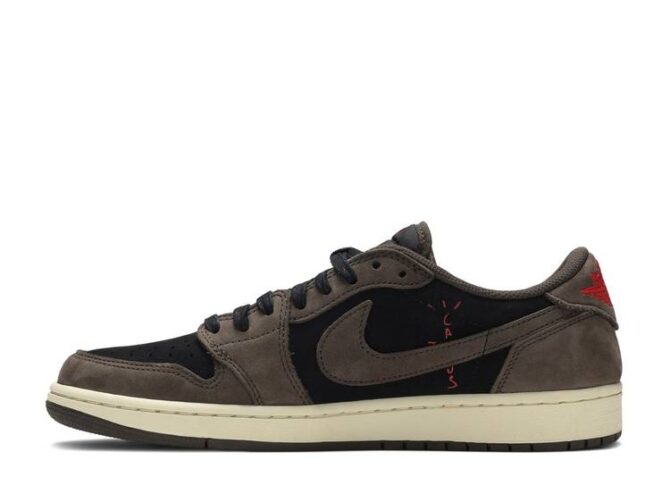 REPLICA TRAVIS SCOTT X AIR JORDAN 1 LOW 'MOCHA' REPLICA - immagine 4