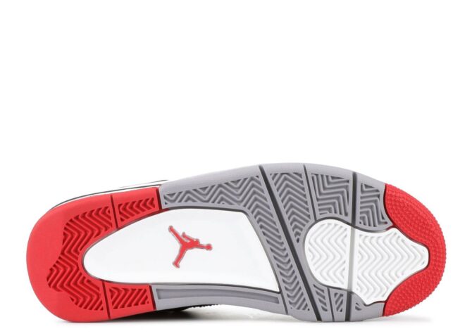 AIR JORDAN 4 RETRO OG GS 'BRED' REPLICA 2019 - immagine 4