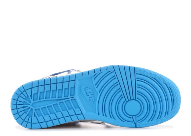 REPLICA OFF-WHITE X AIR JORDAN 1 RETRO HIGH OG 'UNC' - immagine 3