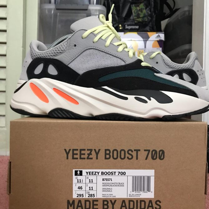 REPLICA ADIDAS YEEZY BOOST RUNNER 700 "WAVE RUNNER" BIANCO - immagine 2