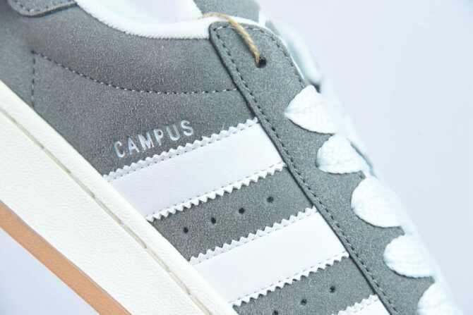 ADIDAS CAMPUS 00'S CORE 'WHITE GREY REPLICA - immagine 4