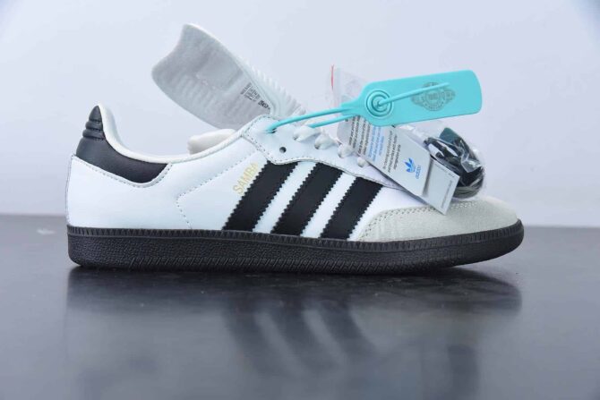 ADIDAS SAMBA CLASSIC 'WHITE' REPLICA - immagine 5