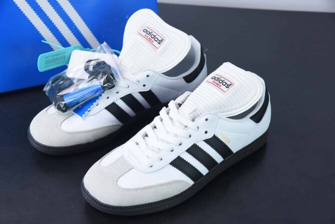 ADIDAS SAMBA CLASSIC 'WHITE' REPLICA - immagine 3