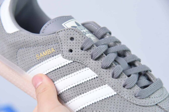 ADIDAS SAMBA 'GREY BLISS' REPLICA - immagine 3