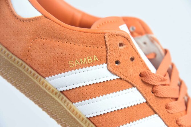 ADIDAS SAMBA 'ORANGE RUSH' REPLICA - immagine 5