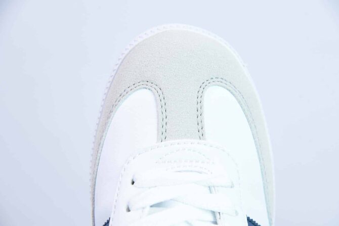 ADIDAS SAMBA 'WHITE NAVY' REPLICA - immagine 2