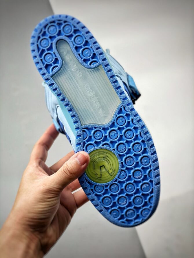 ADIDAS X BAD BUNNY FORUM BUCKLE LOW «BLUE TINT» REPLICA - immagine 4