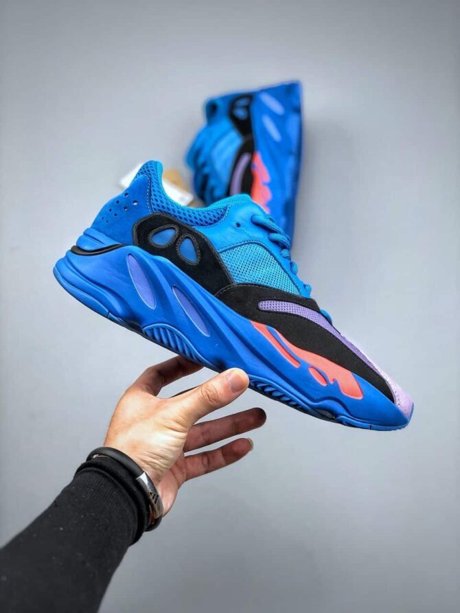 ADIDAS YEEZY IMPULSO 700 'HI-RES BLU' REPLICA - immagine 8
