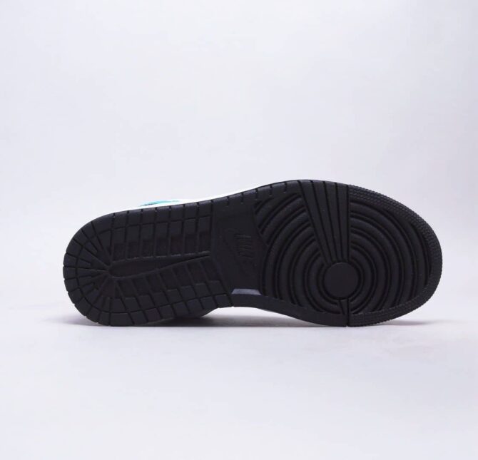 REPLICA AIR JORDAN 1 BASSE NERO UNIVERSITY BLUE - immagine 4