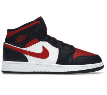 AIR JORDAN 1 MID 'NERO FIRE RED' REPLICA