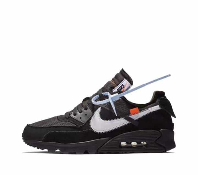 REPLICA NIKE AIR MAX 90 OFF-WHITE 'BLACK' REPLICA NIKE AIR MAX 90 OFF-WHITE 'BLACK - immagine 5