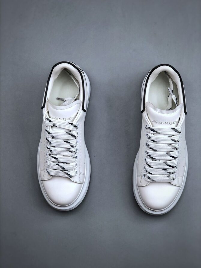 REPLICA ALEXANDER MCQUEEN BIANCO LINEA NERA - immagine 6