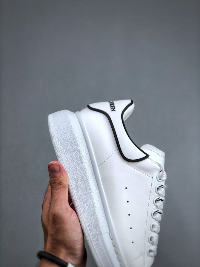 REPLICA ALEXANDER MCQUEEN BIANCO LINEA NERA - immagine 3