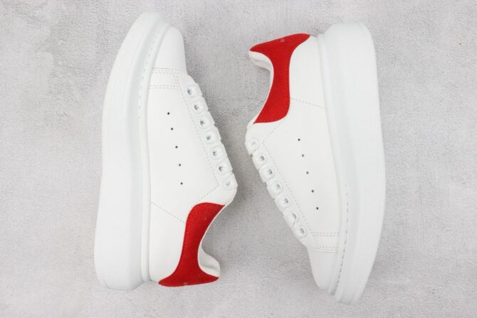 ALEXANDER MCQUEEN REPLICA 'ROSSO' VELLUTO - immagine 8