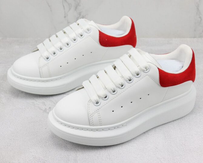 ALEXANDER MCQUEEN REPLICA 'ROSSO' VELLUTO - immagine 5