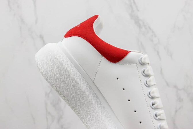 ALEXANDER MCQUEEN REPLICA 'ROSSO' VELLUTO - immagine 3