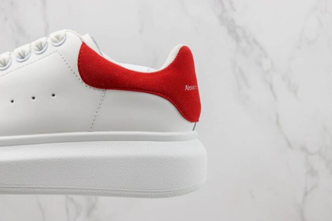 ALEXANDER MCQUEEN REPLICA 'ROSSO' VELLUTO - immagine 4
