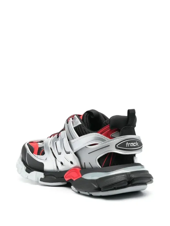 REPLICA BALENCIAGA TRACK 'NERE ROSSE E BIANCHE' SILVER - Imagen 3