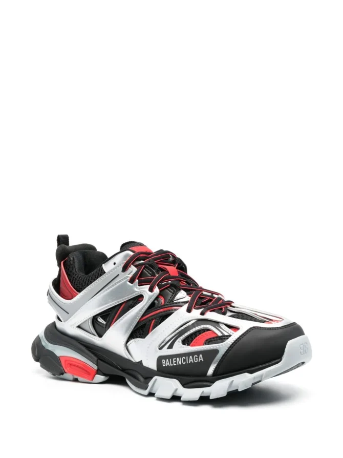 REPLICA BALENCIAGA TRACK 'NERE ROSSE E BIANCHE' SILVER - Imagen 2