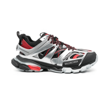 REPLICA BALENCIAGA TRACK 'NERE ROSSE E BIANCHE' SILVER