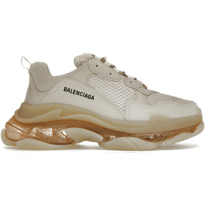 REPLICA BALENCIAGA TRIPLE S CLEAR SOLE 'OFF WHITE