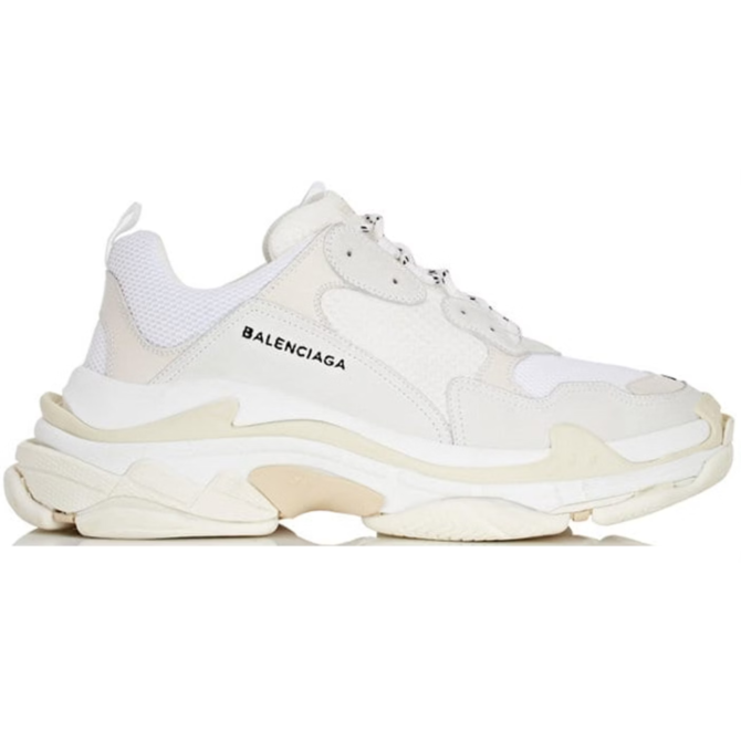 REPLICA BALENCIAGA TRIPLE S TUTTO BIANCO
