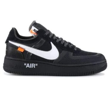 REPLICA AIR FORCE ONE OFF-WHITE NERO