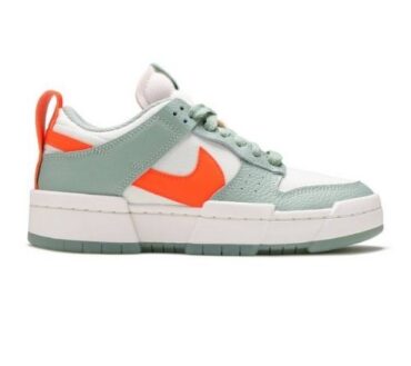 WMNS DUNK LOW DISRUPT 'SEA GLASS CRIMSON' REPLICA