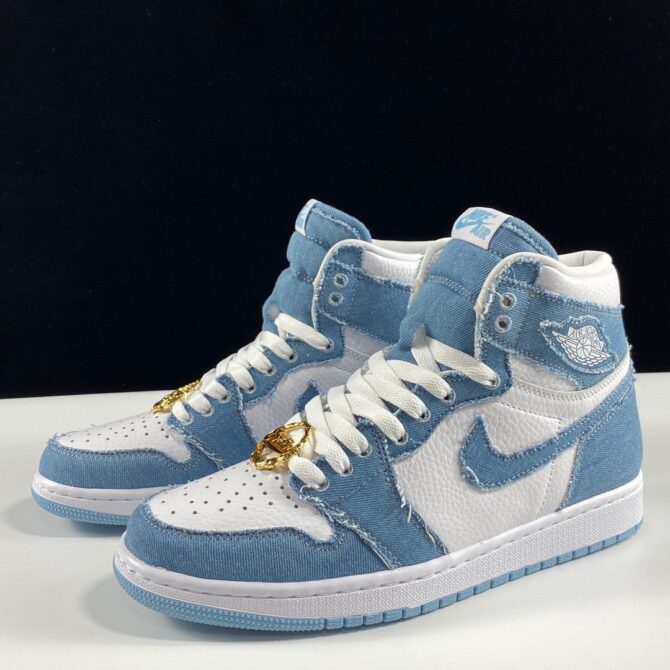 REPLICA JORDAN 1 HIGH OG DENIM - immagine 6