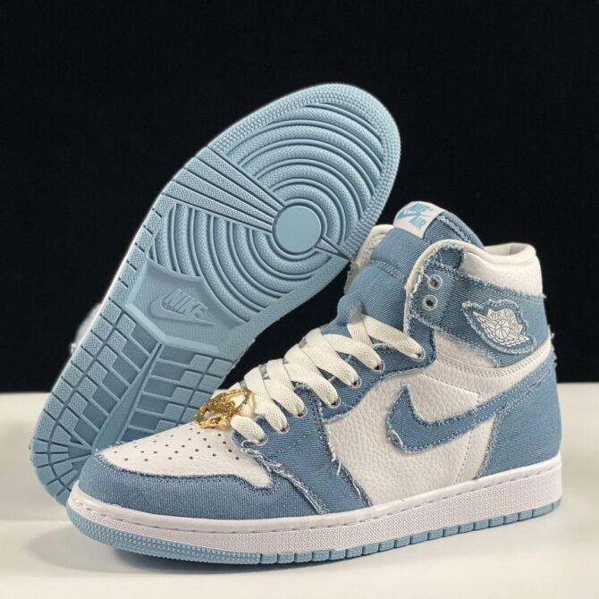 REPLICA JORDAN 1 HIGH OG DENIM - immagine 2