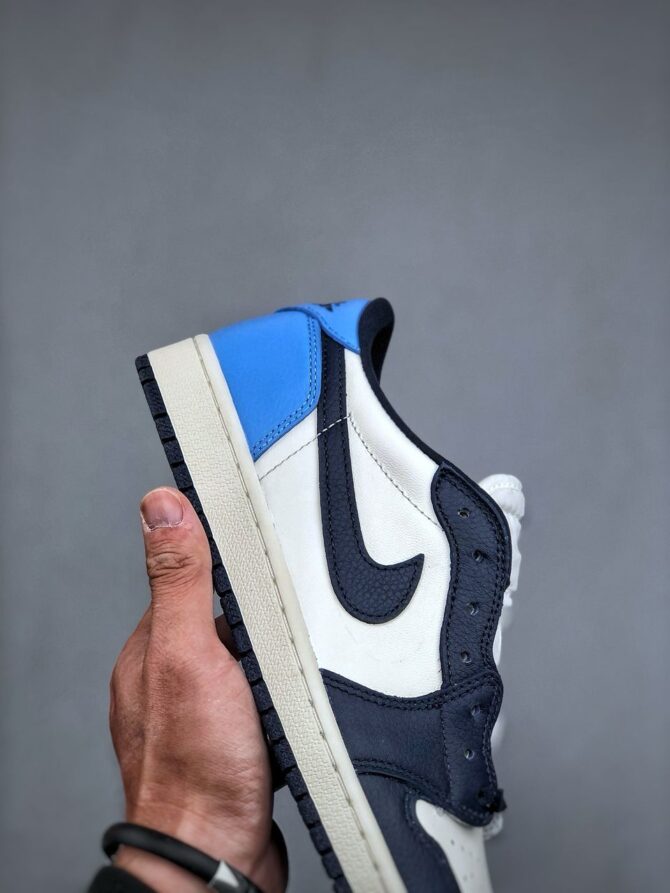 REPLICA JORDAN 1 LOW OBSIDIAN 'UNC' - immagine 2